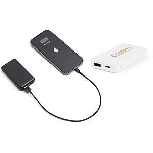 Bateria portátil em ABS 100% reciclado (4.000 mAh)