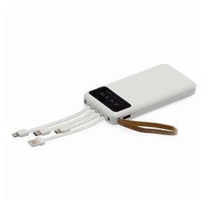 Power Bank 10.000mAh com Lanterna e Multissaídas