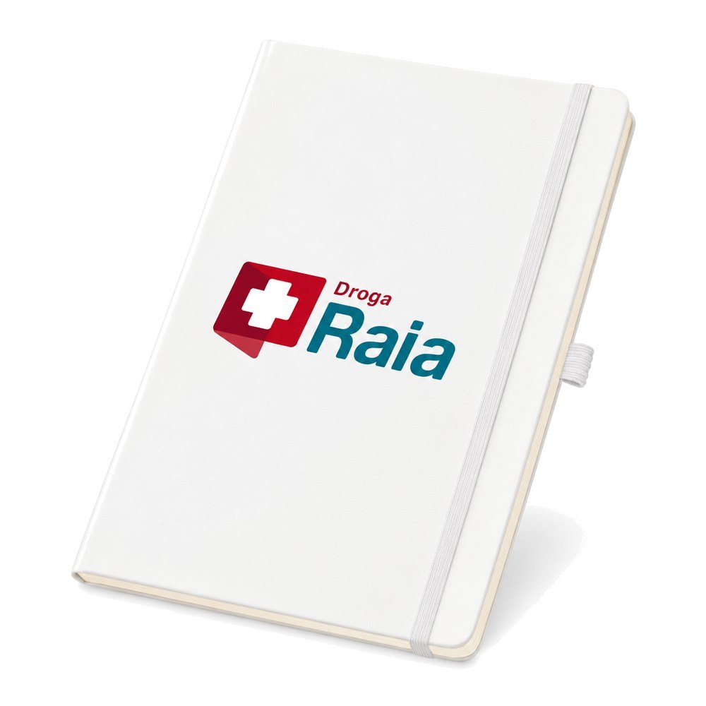 Caderno A5 Capa Dura com Folhas Lisas Personalizado