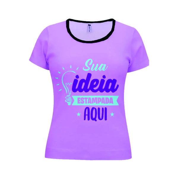 Camisetas femininas personalizadas Camisetas femininas personalizadas
