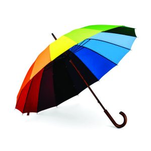 Guarda-Chuva Arco-Íris em 190T Pongee