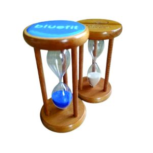 Ampulheta de Madeira Personalizada