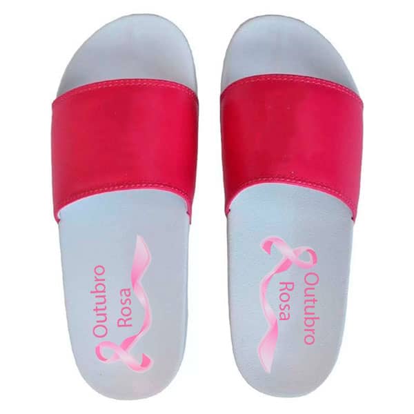 Chinelo Outubro Rosa