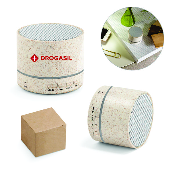 Caixa de Som Portátil Personalizada