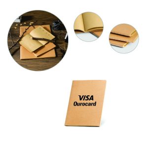 Caderno de Papel Reciclado Personalizado