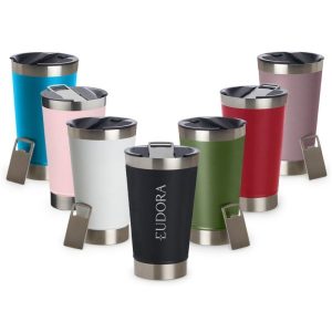 Copo Térmico com Tampa e Abridor