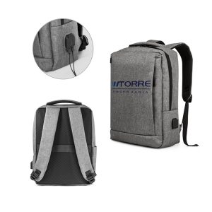 Mochila para Notebook USB Personalizada