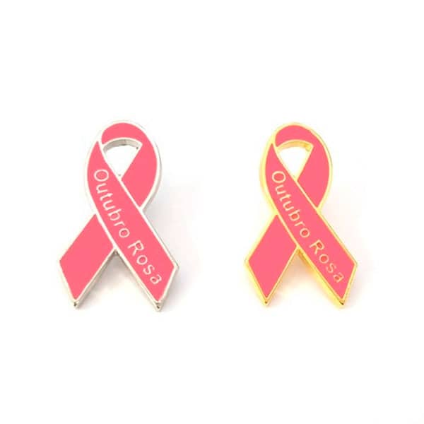 Broche Outubro Rosa Brinde