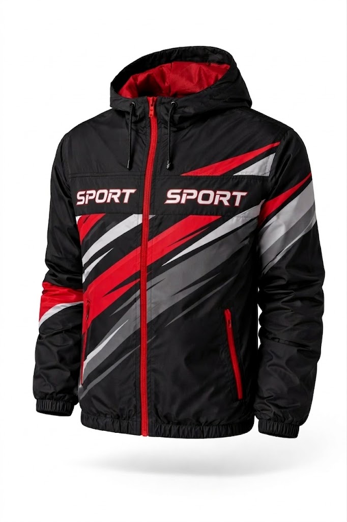 Jaqueta Corta-Vento Esportiva Personalizada