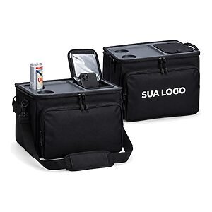 Bolsa Térmica com Tampa Porta-Copos Personalizada