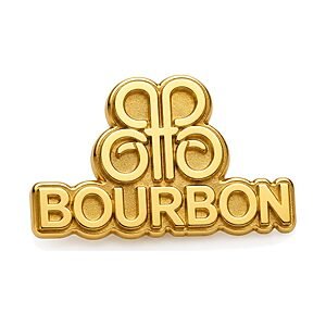 Broche Pin Dourado em Relevo Personalizado
