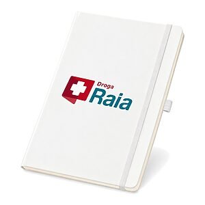 Caderno A5 Capa Dura com Folhas Lisas Personalizado