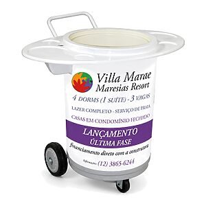 Carrinho Cooler Balcão Personalizado