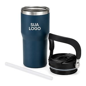 Copo Térmico com Alça na Tampa Personalizado