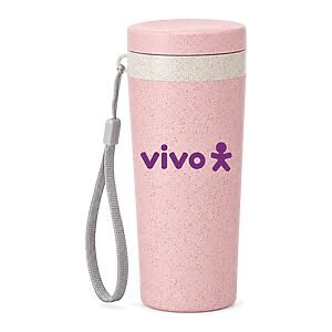 Copo Térmico Fibra de Bambu Personalizado