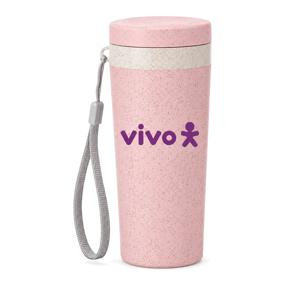 Copo Térmico Fibra de Bambu Personalizado