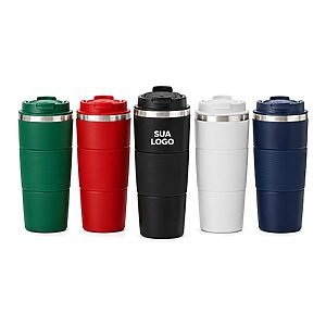 Copo Térmico para Café com Tampa Flip Personalizado