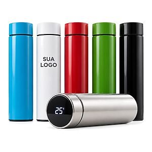 Garrafa Térmica com Display LED Personalizada