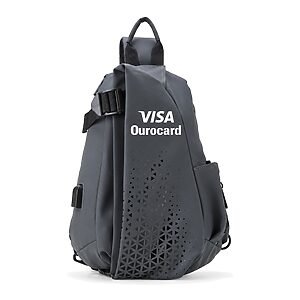 Mochila Transversal USB Personalizada